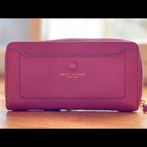 Brand New Marc Jacobs Fuschia Wallet